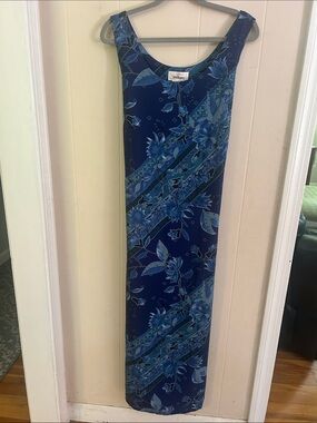 Worthington Blue Sleeveless MaxiDress